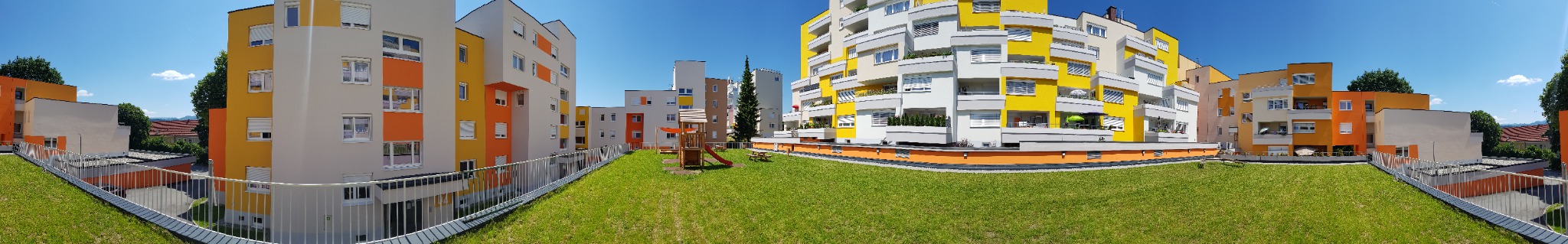 Panorama des Wohnparks Sandgasse in Knittelfeld