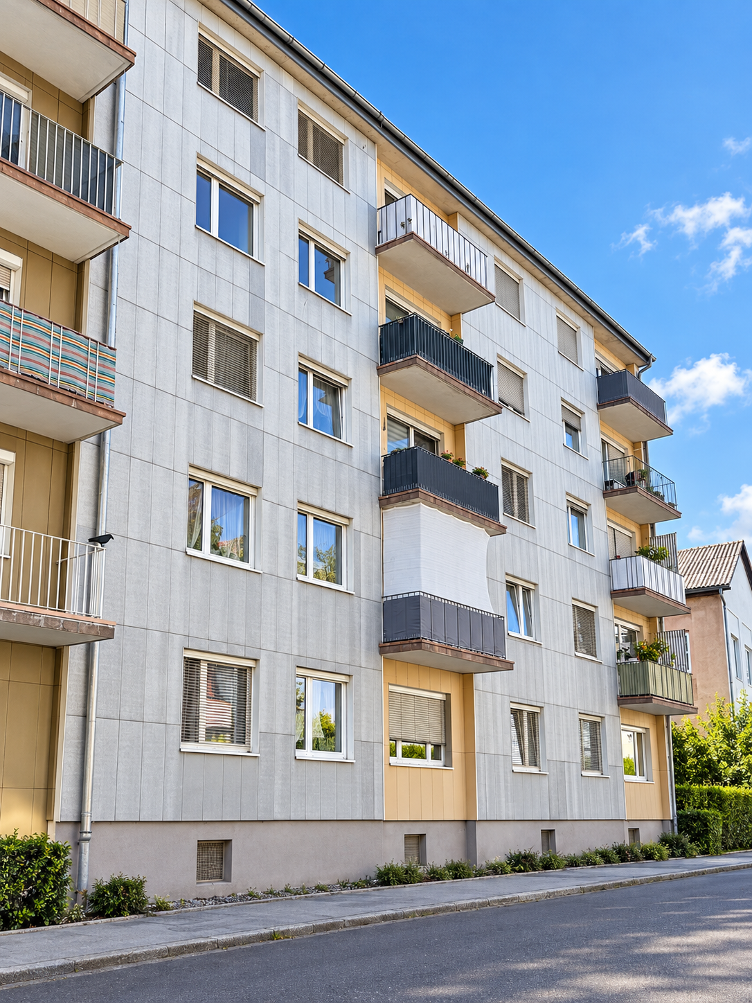 Wohnhaus Fleischergasse in Zeltweg mit Balkonen